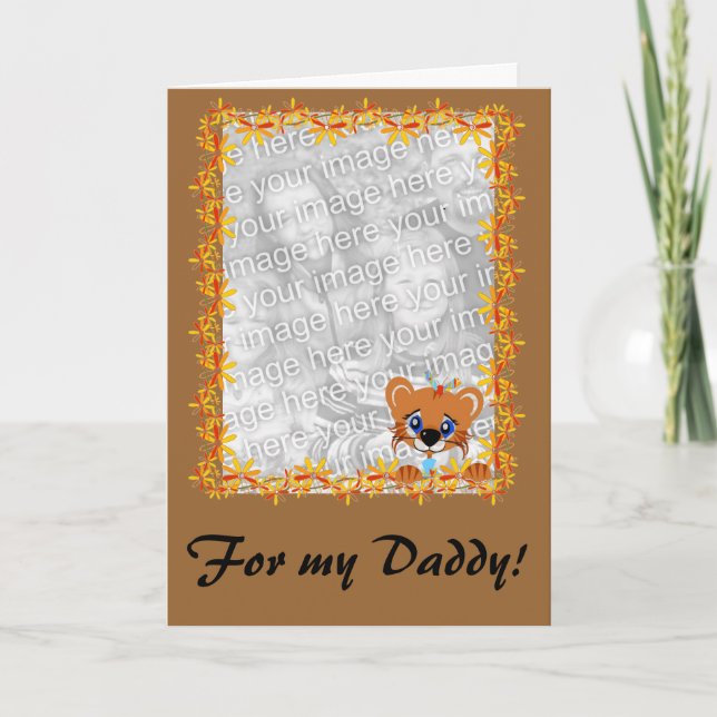For my Daddy! Card (Front)