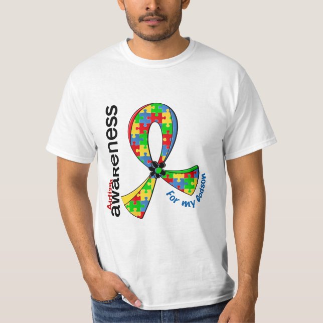 For My Godson Autism T-Shirt (Front)