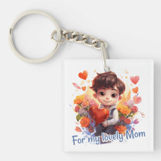 For my lovely Mom Key Ring