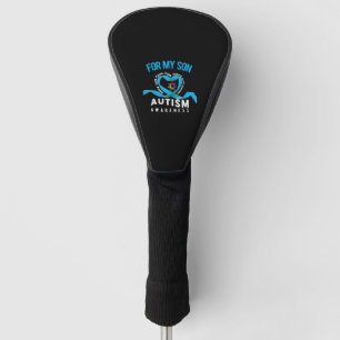 For My Son Autism Awareness Golf Head Cover