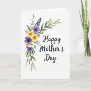 For My Soulmate Floral Note Card