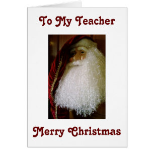FOR MY TEACHER/THANK YOU AND MERRY CHRISTMAS