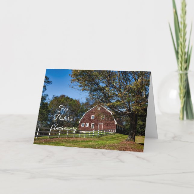 For Pastor's Anniversary Card (Front)