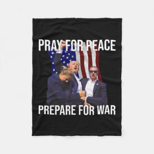 For Peace  Fleece Blanket