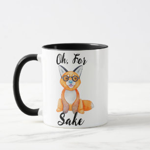 For Pete Sake Novelty Mug, Witty Funny Animals Mug