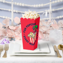 For Popcorn Every Movie Is Scary Funny Graphic