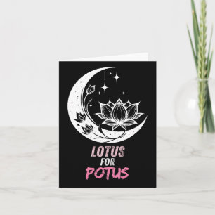 For Potus Kamala Harris 2024 President Trend Elect Card