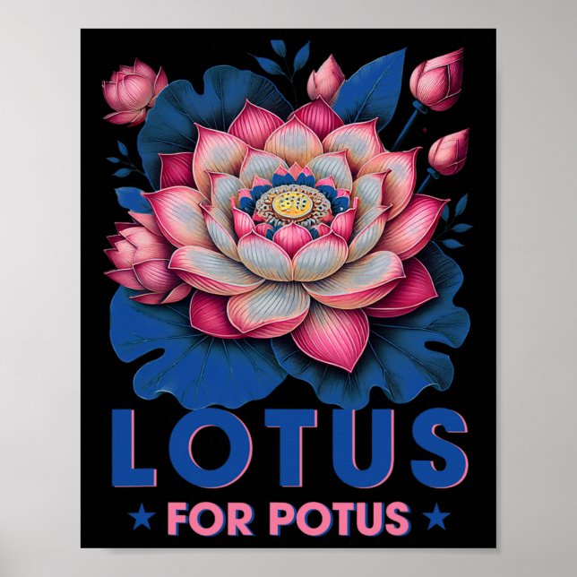 For Potus Kamala Harris 2024 Trending President  Poster (Front)