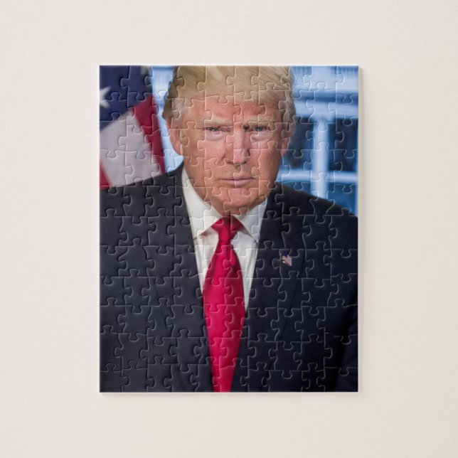 For President Donald Trump Fans Jigsaw Puzzle (Vertical)
