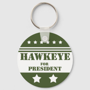 For President Hawkeye Key Ring