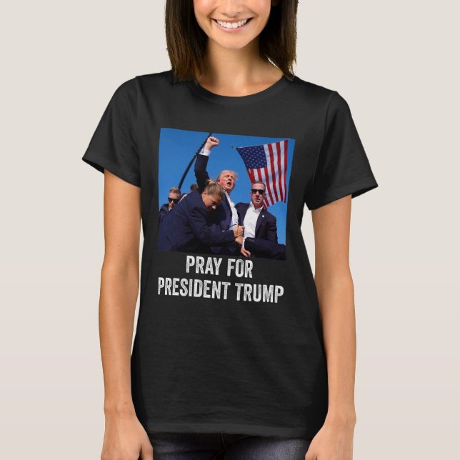 For President Trump4  T-Shirt (Front)
