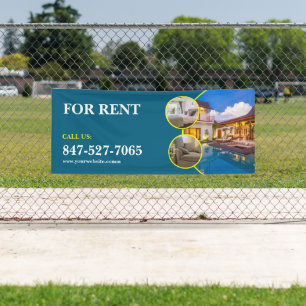 For Rent Custom Editable Banner