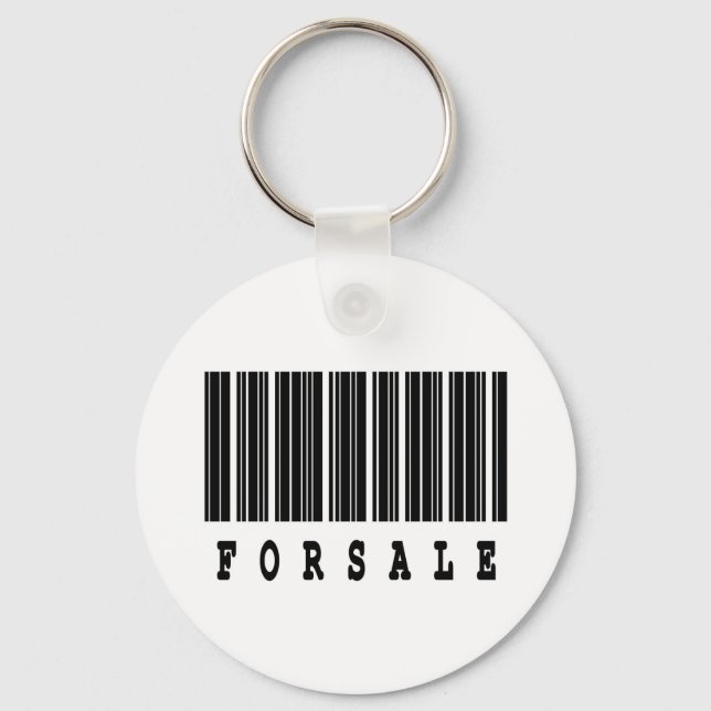 for sale barcode design key ring (Front)