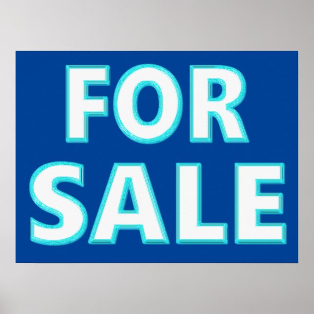 For Sale Poster (Front)