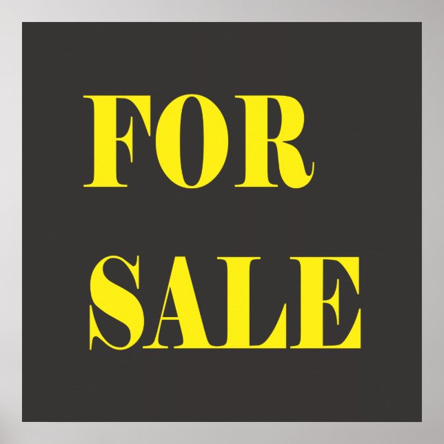 for sale sign (Front)