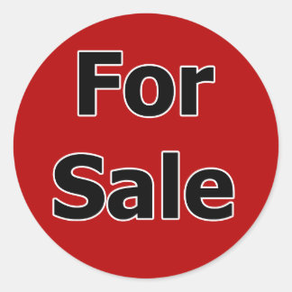 For Sale Stickers