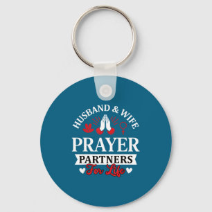 For Shirt Couple Matching Husband Wife Prayer Key Ring