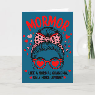 For Shirt Mormor Valentine Quote Loving Grandma Card