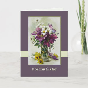 For Sister on Mother's Day Greeting Cards