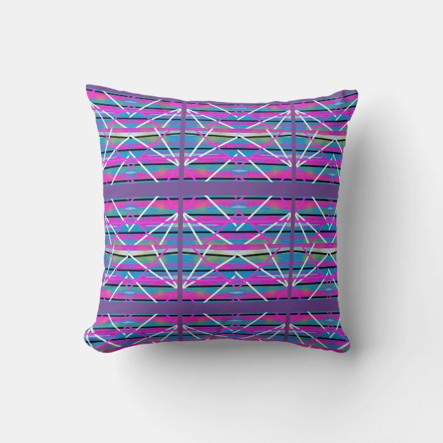 For Sofas Beds Chaise Lounges & Chairs Purple Blue Cushion (Front)