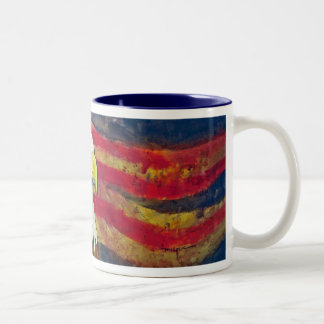 For Spacious Skies Two-Tone Coffee Mug
