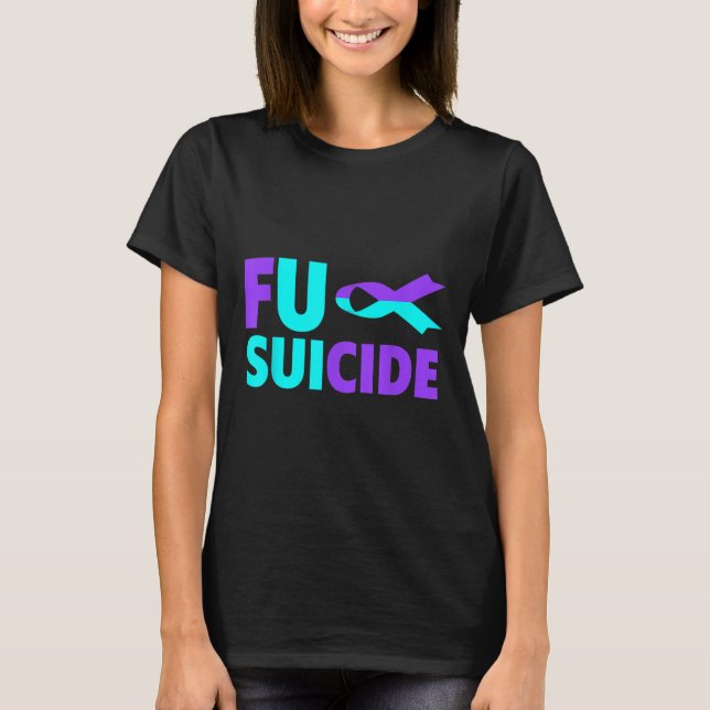 For Suicide Awareness Shirt - Suicide Prevention A (Front)