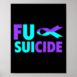 For Suicide Awareness Shirt - Suicide Prevention A Poster