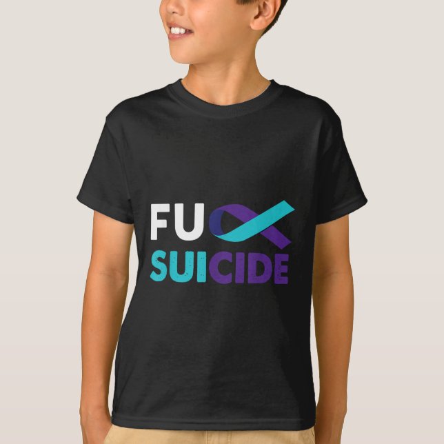 For Suicide Awareness Shirt Support Survivor Gift  (Front)