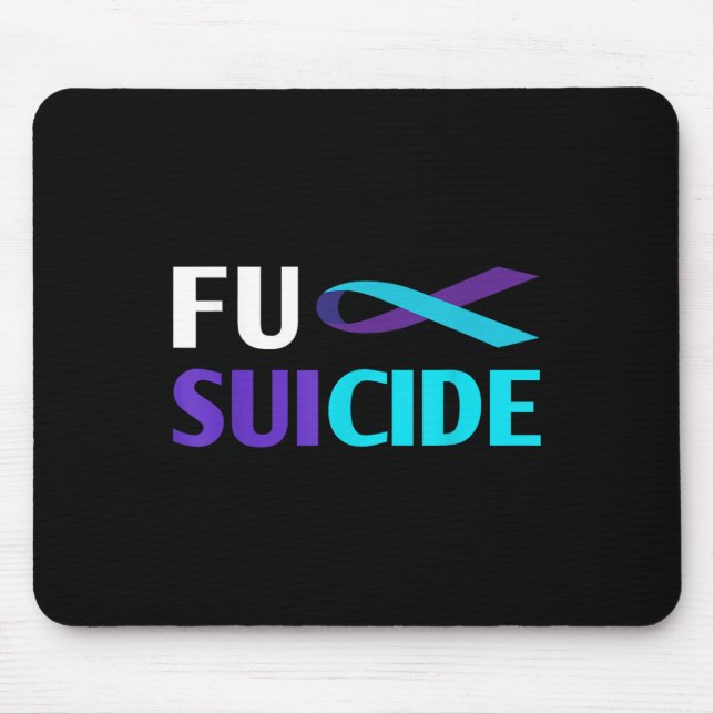For-suicide Awareness Shirt Support Survivor  Mouse Pad (Front)
