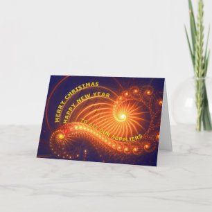 For suppliers, a Christmas wish Holiday Card