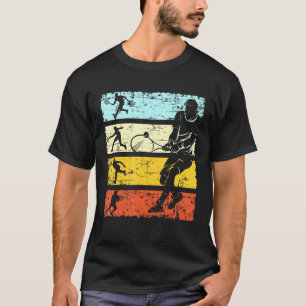 For Tennis Players Retro Vintage Tennis Sports T-Shirt