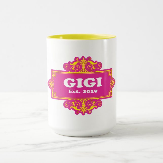 For That Special “GiGi 2019” Mug (Center)