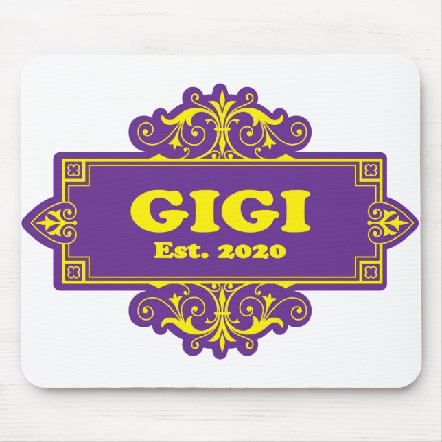 For That Special “GiGi 2020” Mouse Pad (Front)