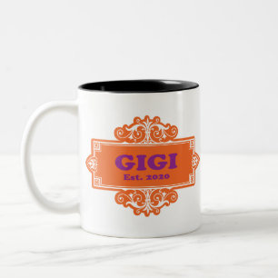 For That Special “GiGi 2020” Two-Tone Coffee Mug