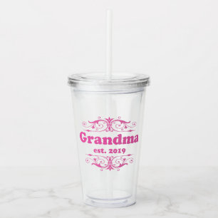 For That Special “Grandma 2019” Acrylic Tumbler