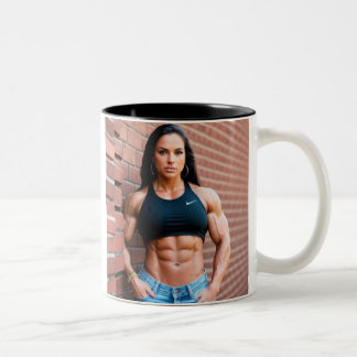 for the abb lovers Two-Tone coffee mug