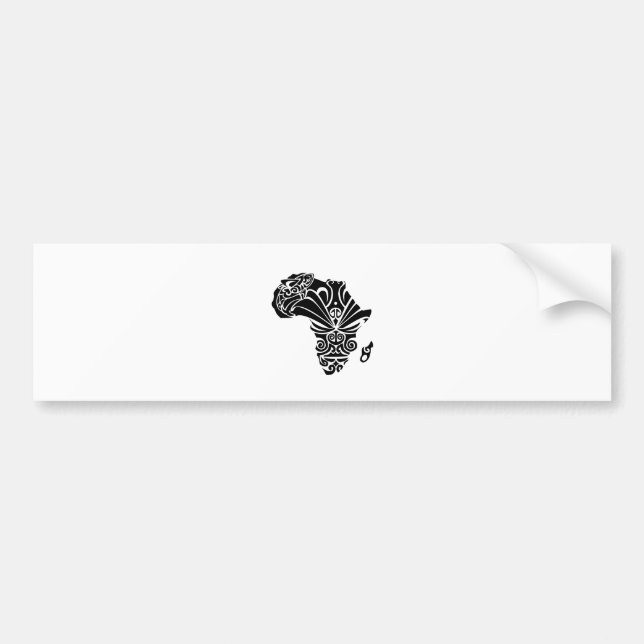 FOR THE AFRICA BUMPER STICKER (Front)