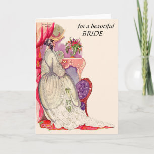 for the beautiful bride card