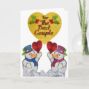 For The Best Couple Card