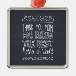 For The Best Mum in the World Ornament