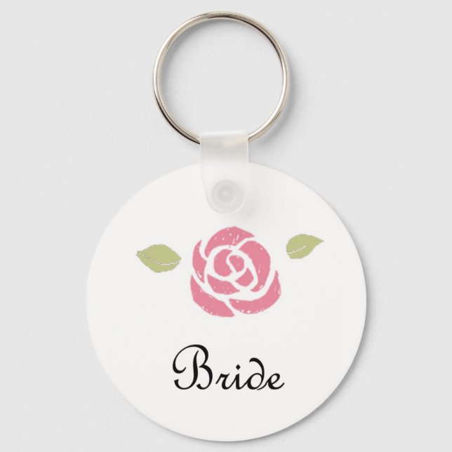 For the Bride Key Ring (Front)