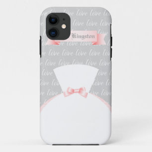 For the Bride Personalised "Mrs." Case-Mate iPhone Case