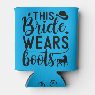 For the country bride to be - boots and all can cooler