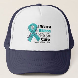 For The Cure - Ovarian Cancer Awareness Trucker Hat