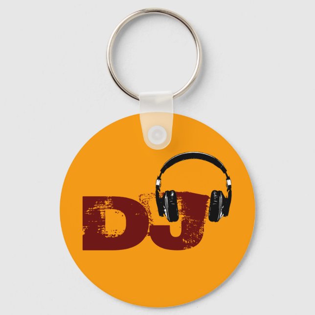 for the DJ Key Ring (Front)