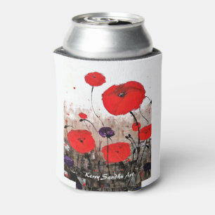 'For The Fallen' (Red Poppy Design) Can Cooler