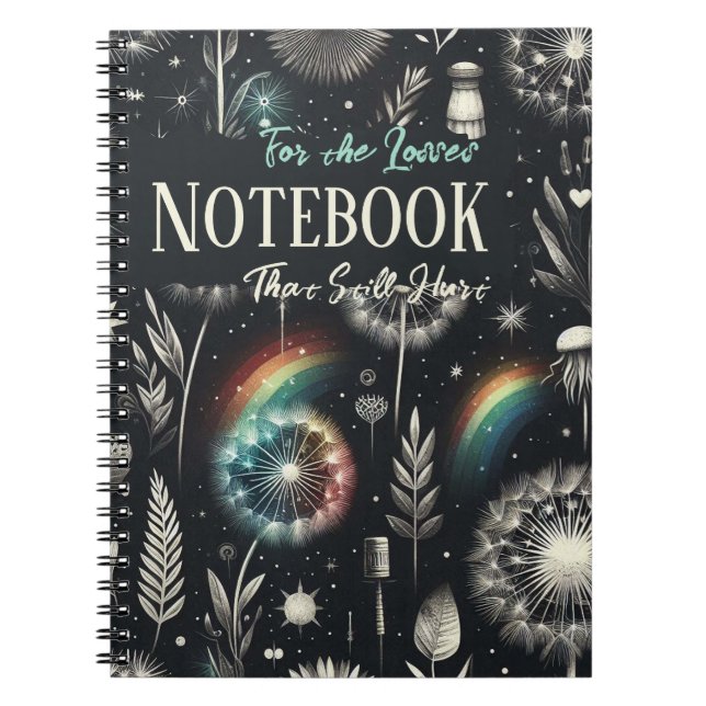  For the Losses That Still Hurt – Gentle Dandelion Notebook (Front)