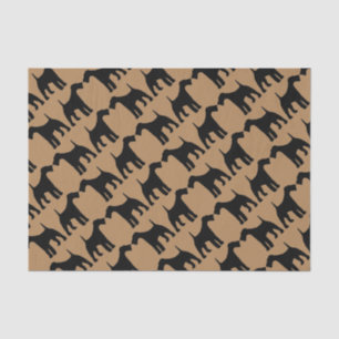 For The Love of Airedale Terrier Dogs Tissue Paper