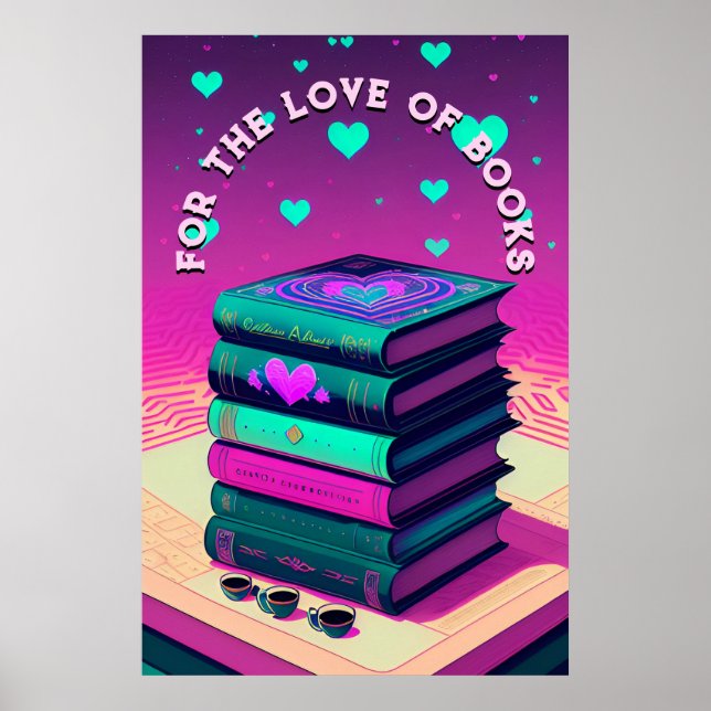For The Love Of Books Poster (Front)