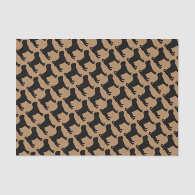 For The Love of Chinese Shar Pei Dogs Tissue Paper (Front)